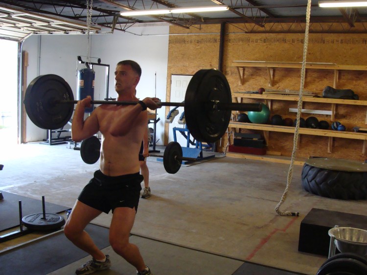 Tim "embracing the pain"