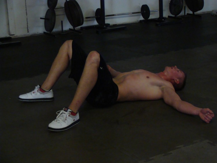 Dave loving the pain.