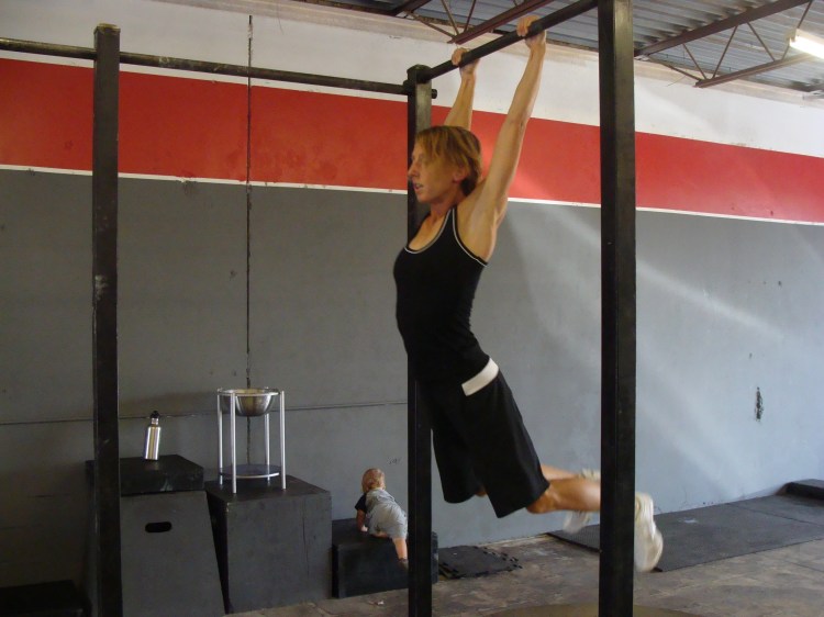 Anja has been dominating her workouts lately